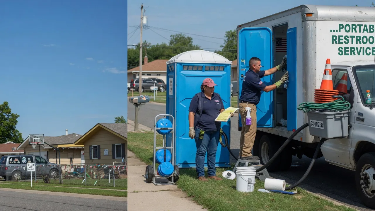 Portable Toilet Rental in Metamora, MI near me